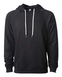 Independent Trading Co. Unisex Lightweight Loopback Terry Hooded Sweatshirt Slim