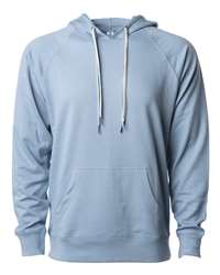 Independent Trading Co. Unisex Lightweight Loopback Terry Hooded Sweatshirt Slim
