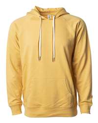 Independent Trading Co. Unisex Lightweight Loopback Terry Hooded Sweatshirt Slim