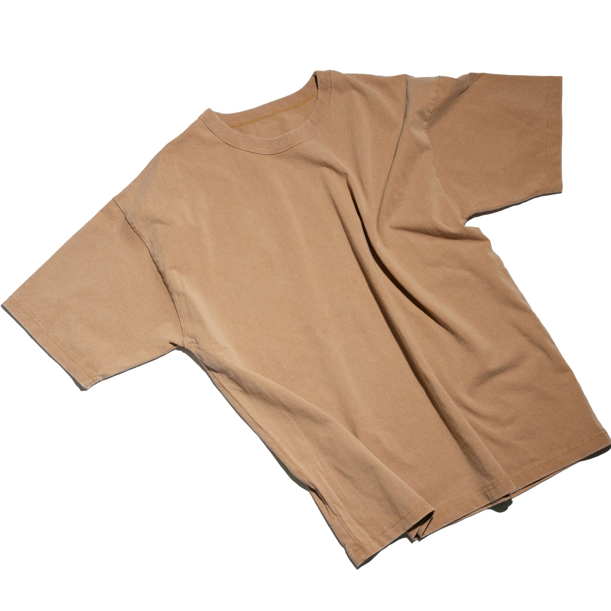 Durable Heavyweight 9oz Cotton Oversized Drop Shoulder Vintage Wash T-Shirt