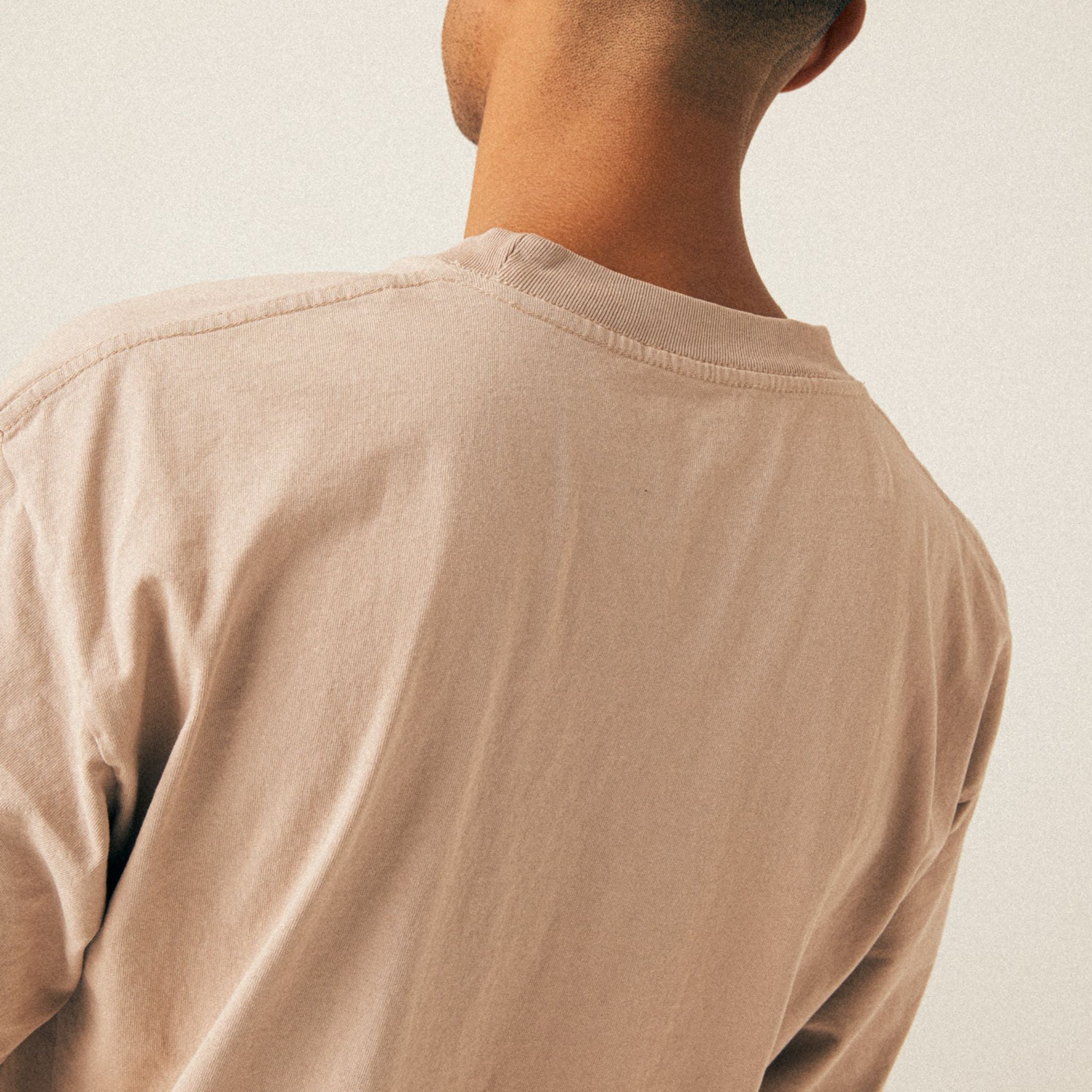 Durable Heavyweight 9oz Cotton Oversized Drop Shoulder Vintage Wash T-Shirt