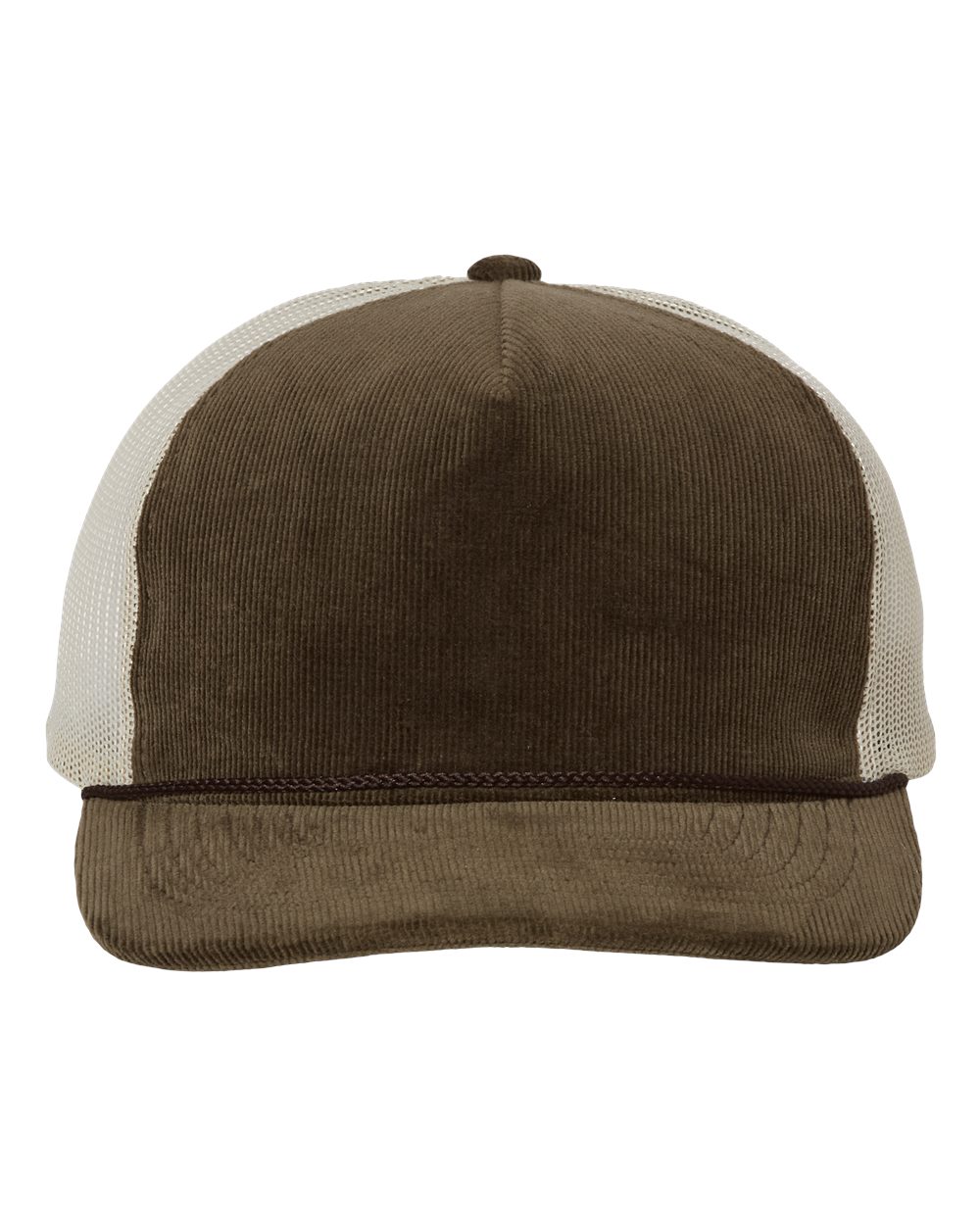 Richardson Troutdale Corduroy Trucker Cap Five-Panel Low-Profile Snapback