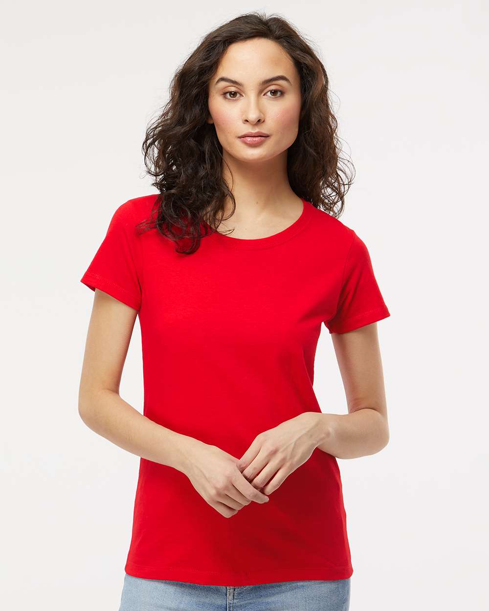 Women's Gold Soft Touch Preshrunk Cotton T-Shirt - Lightweight Durable