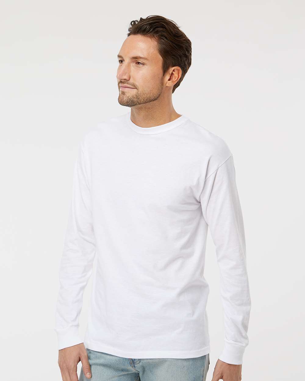 M&O Unisex Gold Soft-Touch Long Sleeve Preshrunk Cotton Tee