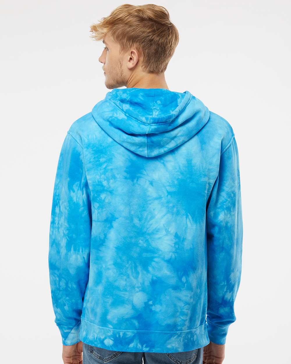 Independent Trading Co. Midweight Tie-Dye Hooded Sweatshirt Unisex Classic Fit