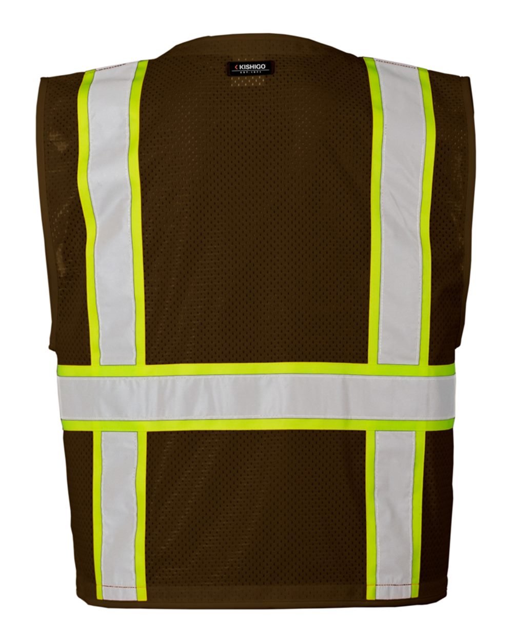 Kishigo Unisex EV Series Enhanced Visibility Multi-Pocket Mesh Safety Vest