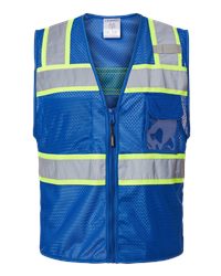 Kishigo B200-204 Unisex EV Series® Enhanced Visibility Contrast Pocket T-Shirt