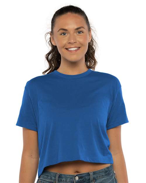Next Level Women's Ideal Crop Top 1580 60/40 Cotton Polyester