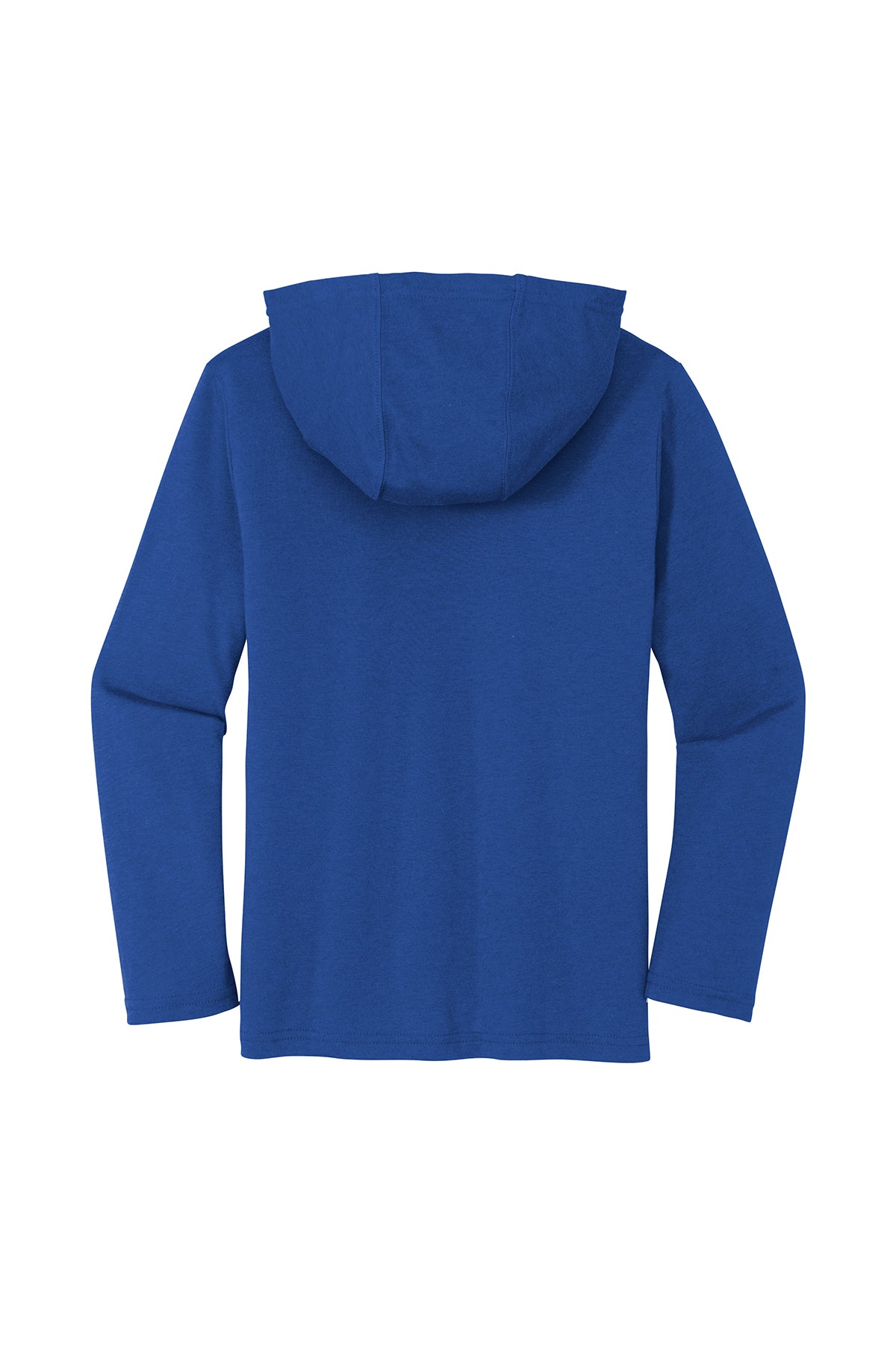 Youth Tri-Blend Long Sleeve Hoodie Lightweight Breathable Tear-Away Label