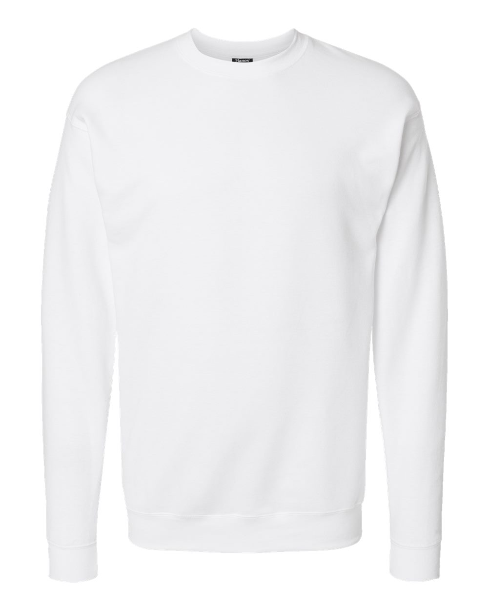 Hanes RS160 Unisex Soft Ring-Spun Cotton Blend Crewneck Sweatshirt