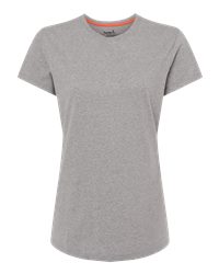 Kastlfel Women's RecycledSoft V-Neck T-Shirt Organic Cotton Recycled Polyester