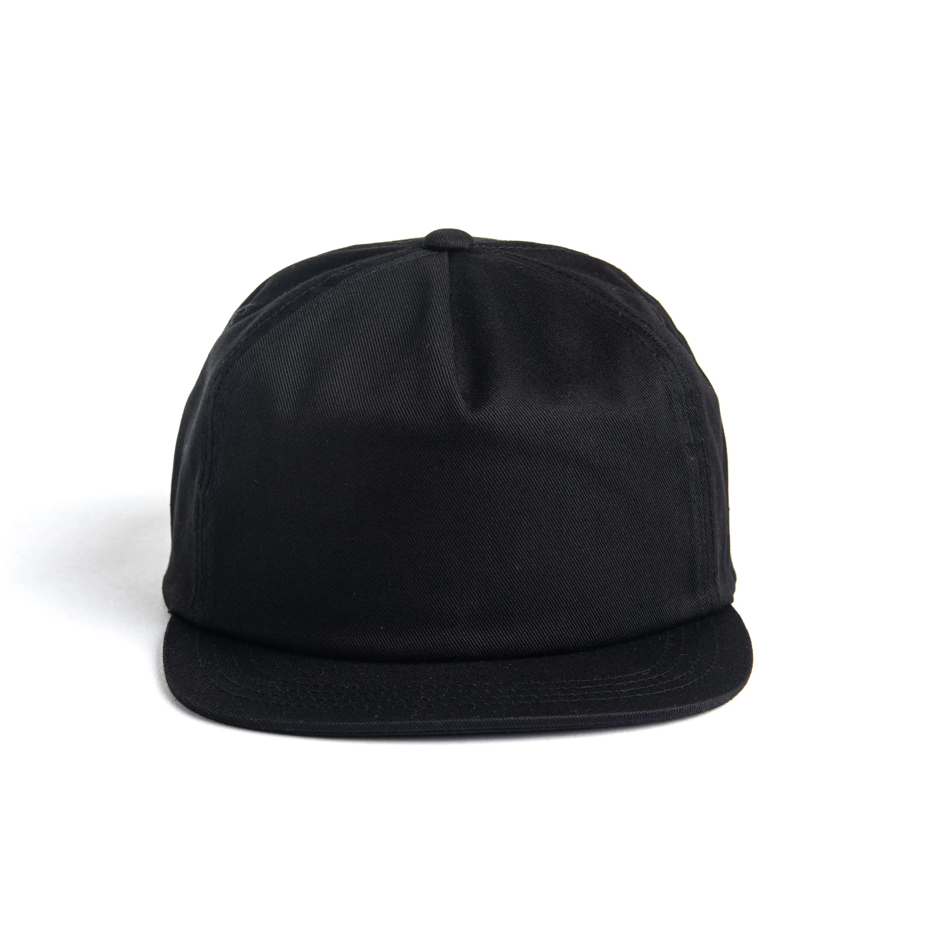 Oeko-Tex Cotton 5-Panel Snapback Hat with Recycled Bill