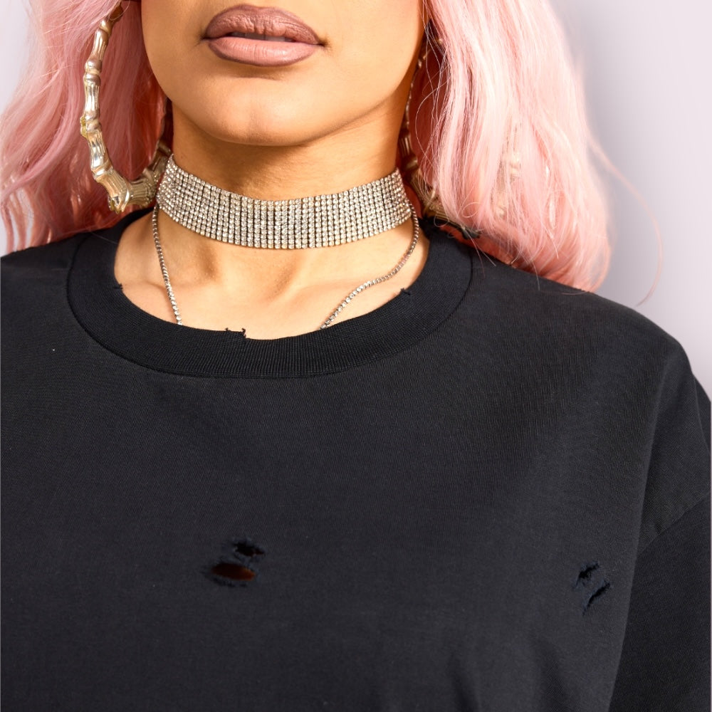 Luxe TS9000TA 100% Combed Cotton Tee with Bio-Polish Finish