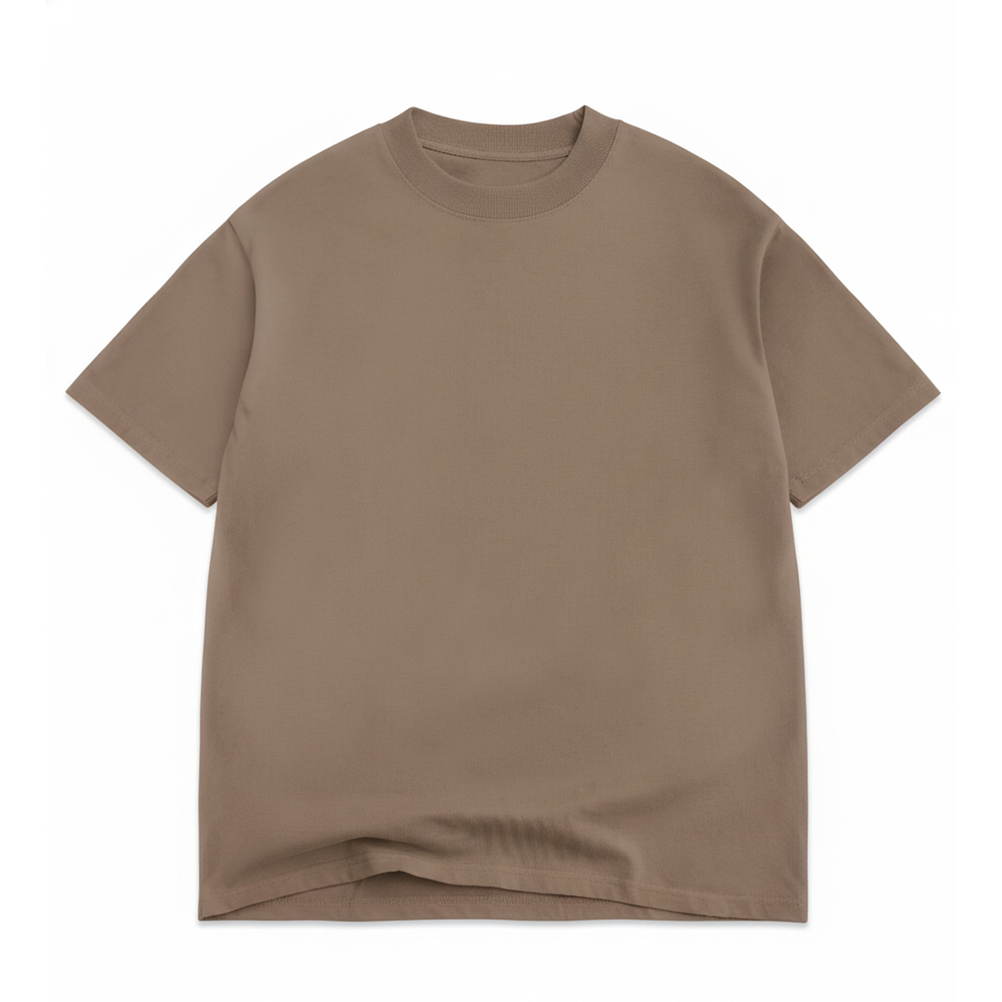Oversized Box Short Sleeve Tee 7.5oz Enzyme-Wash Cotton Drop Shoulder