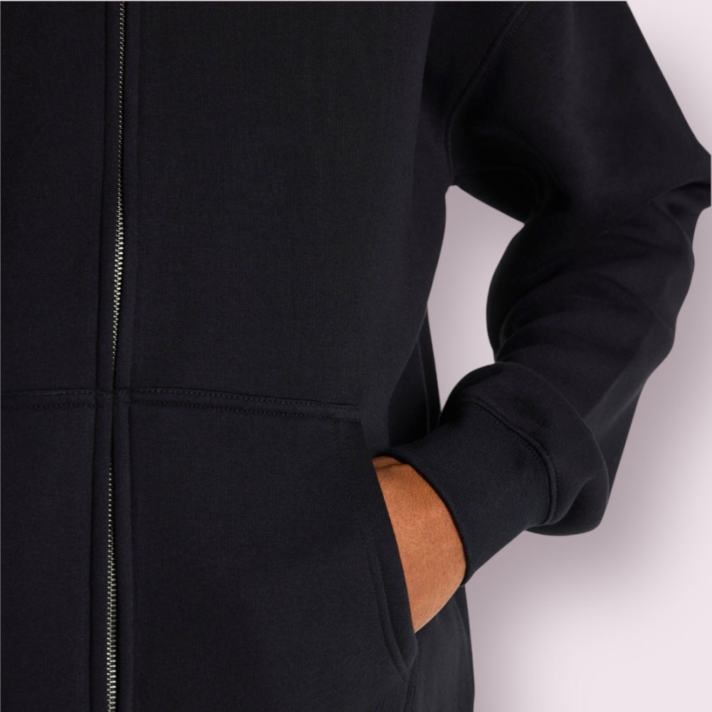 Blueprint YKK Zip Hoodie Relaxed Fit Combed Cotton Blend