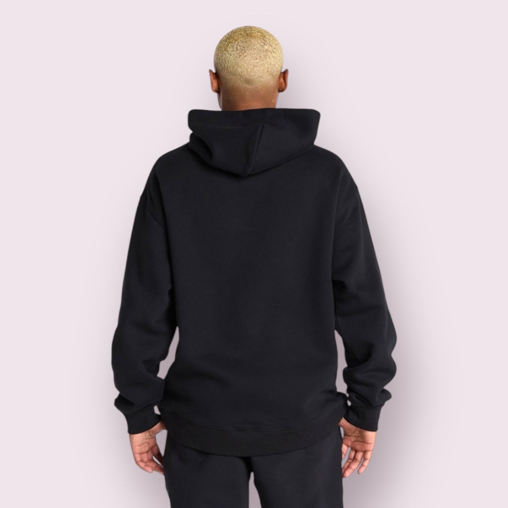 Blueprint Relaxed-Fit Unisex Hoodie 80% Cotton 20% Polyester Triple Polish