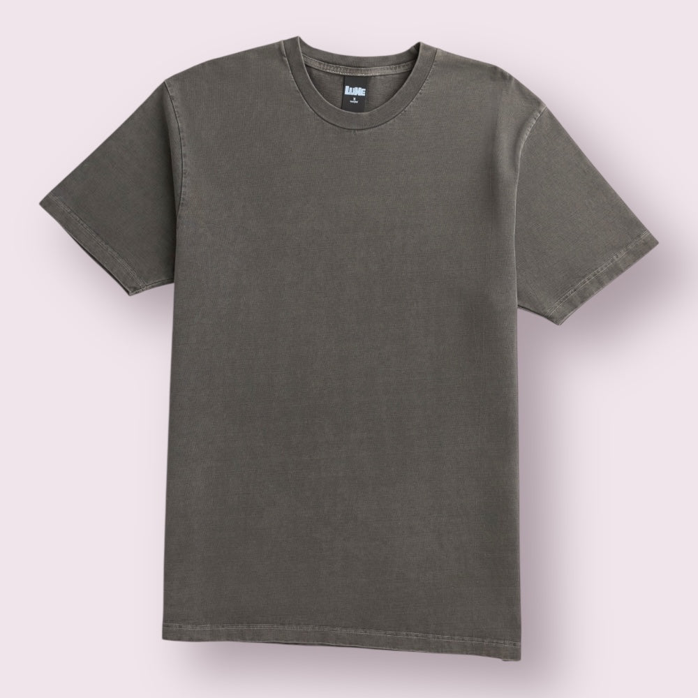 Luxe TS9000TA 100% Combed Cotton Tee with Bio-Polish Finish