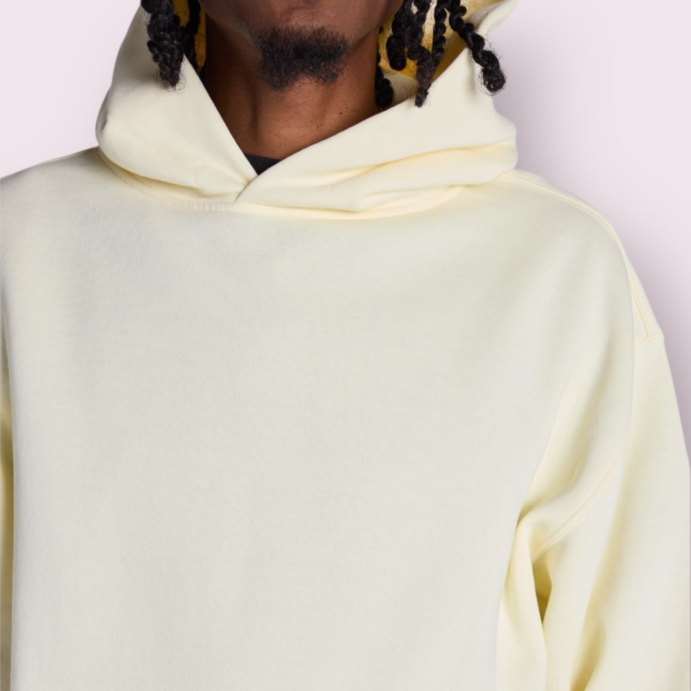 Blueprint Relaxed-Fit Unisex Hoodie 80% Cotton 20% Polyester Triple Polish