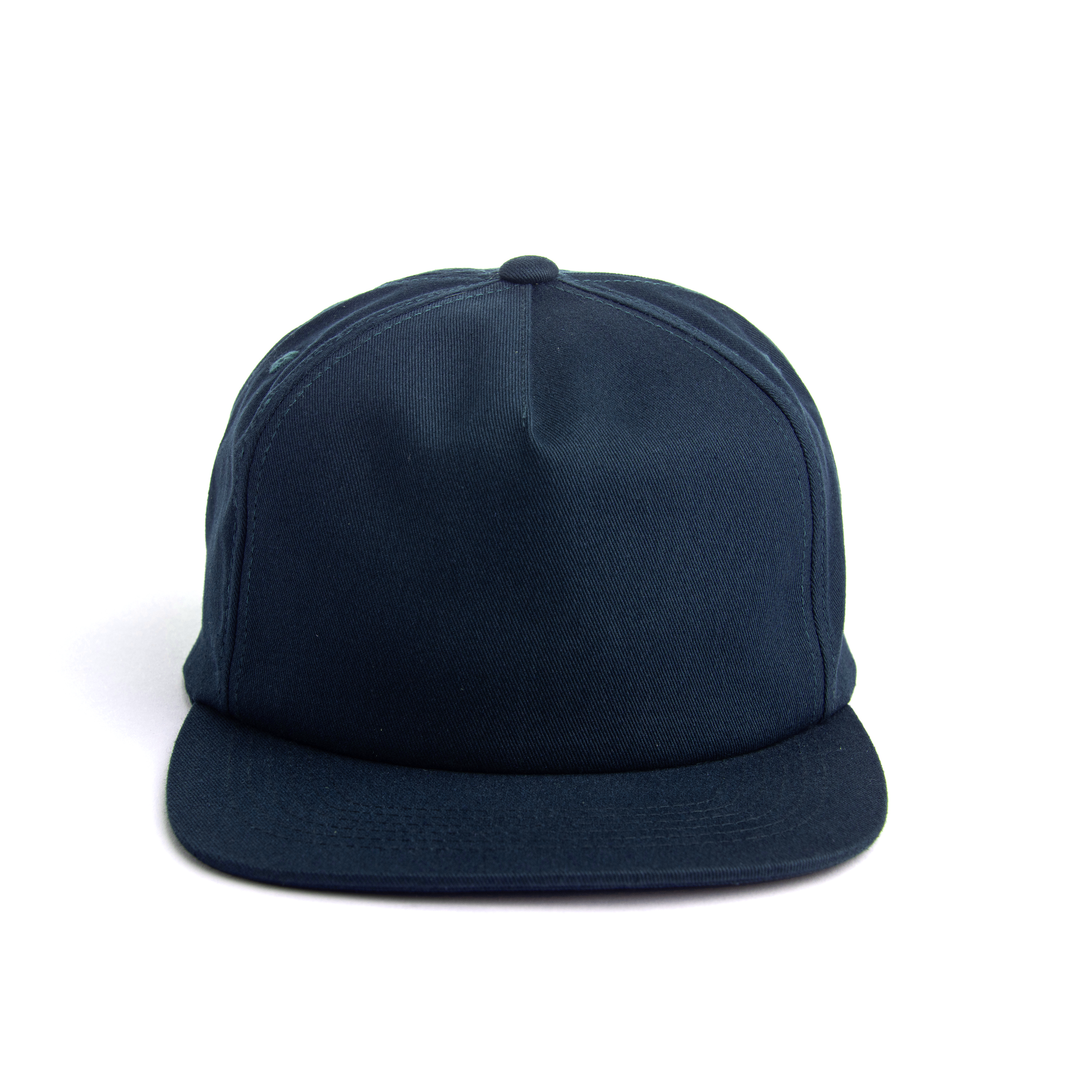 A500 5-Panel Cotton Snapback Cap with Recycled Bill