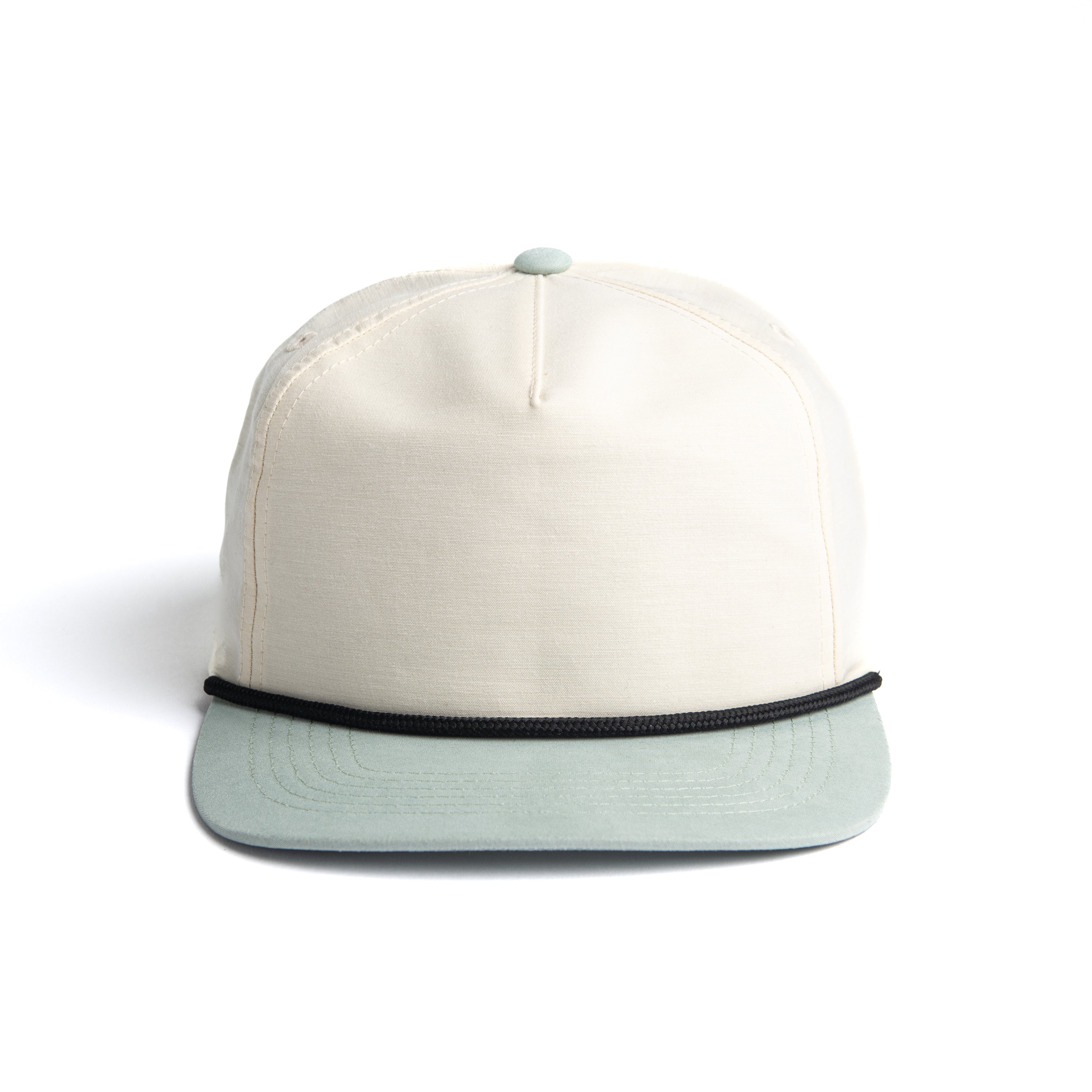 A500R Rope Snapback Adjustable Recycled Bill Oeko-Tex Nylon Cotton Blend