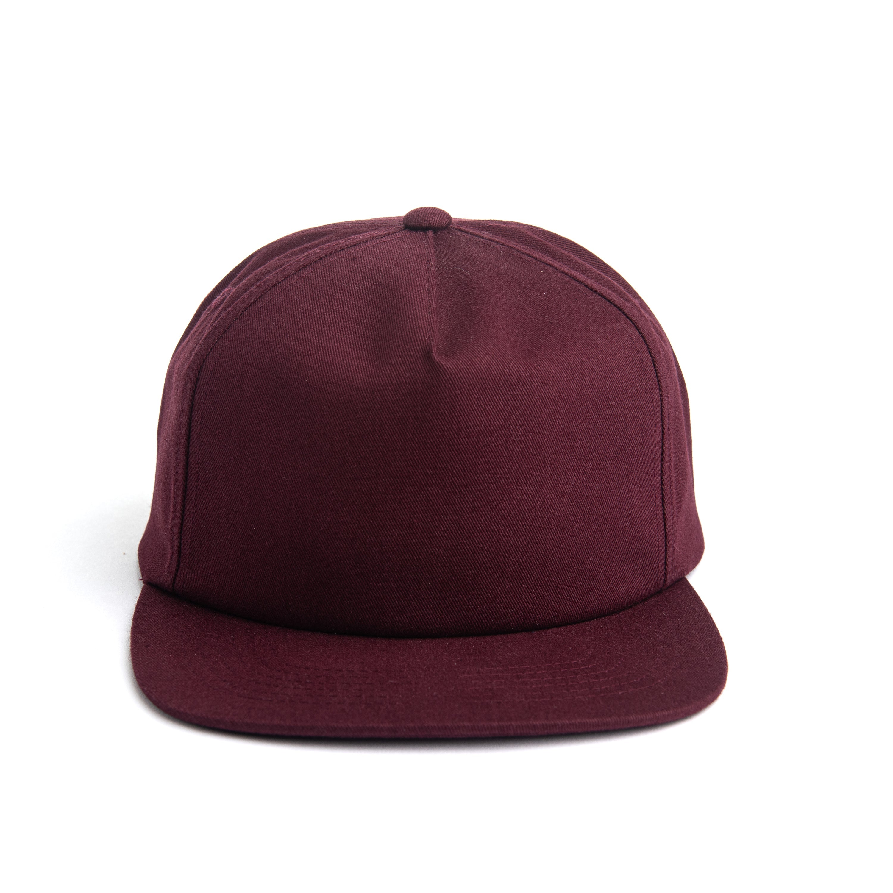 A500 5-Panel Cotton Snapback Cap with Recycled Bill