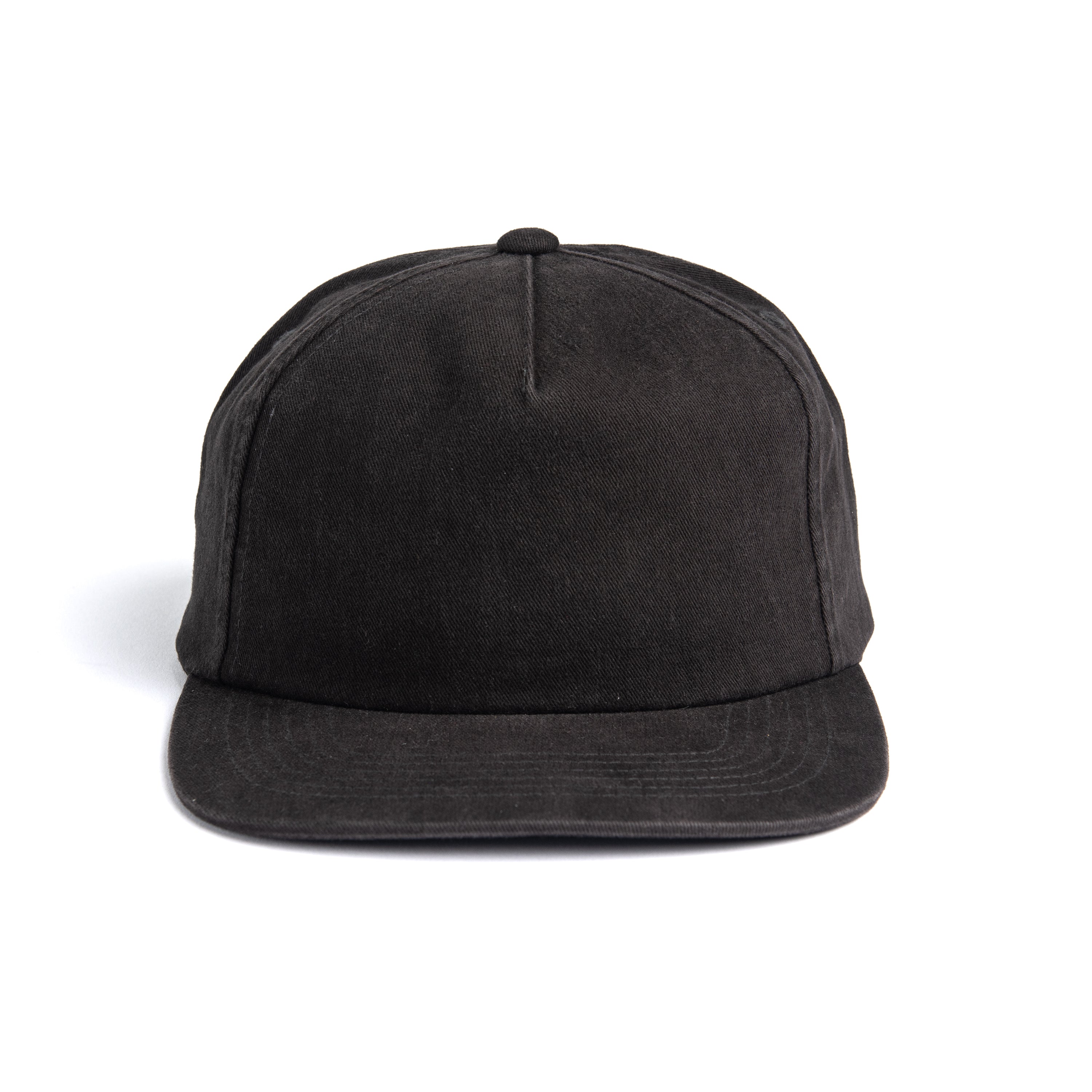 A500 5-Panel Cotton Snapback Cap with Recycled Bill