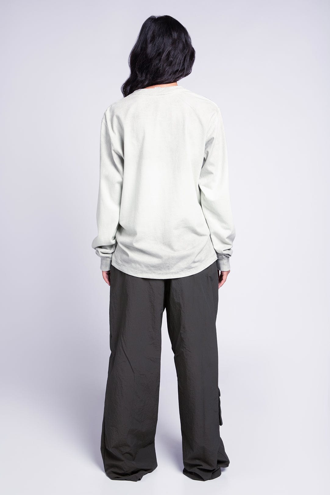 Premium Heavyweight Garment-Dyed Longsleeve T-Shirt Pre-Shrunk Sunfaded Colorways