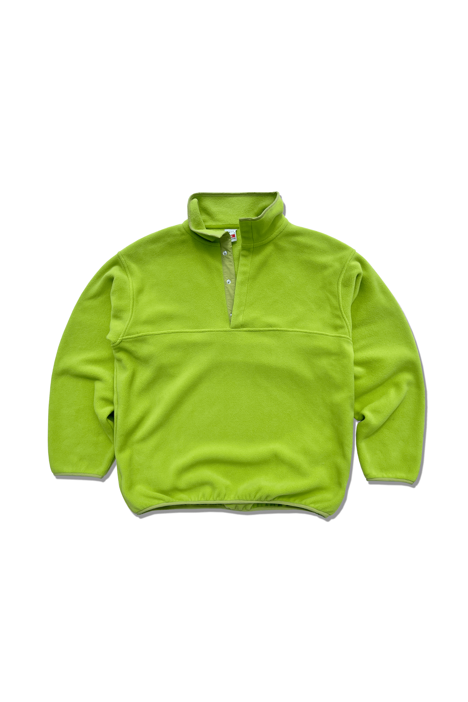 Insulated Polar Fleece Pullover with Hidden Snaps, Deep Pockets