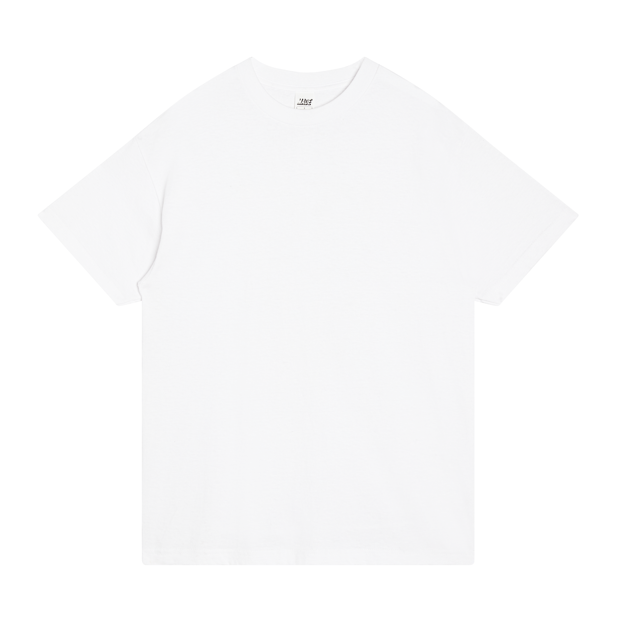 Homeroom 100% Cotton Tubular T-Shirt Heavyweight Thick Collar Slightly Oversized