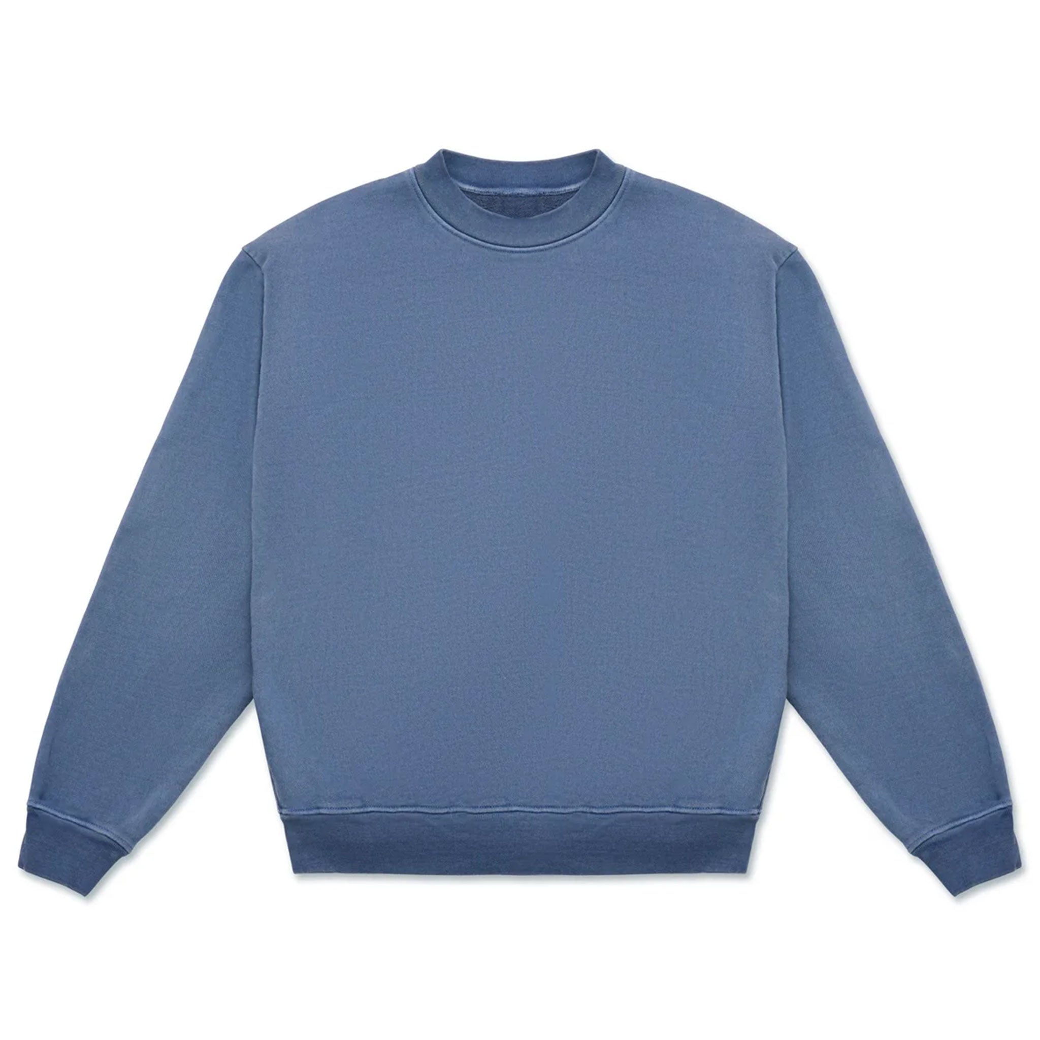 Premium 15oz Heavyweight Cotton Fleece Crewneck Sweatshirt - Oversized Drop Shoulder Design