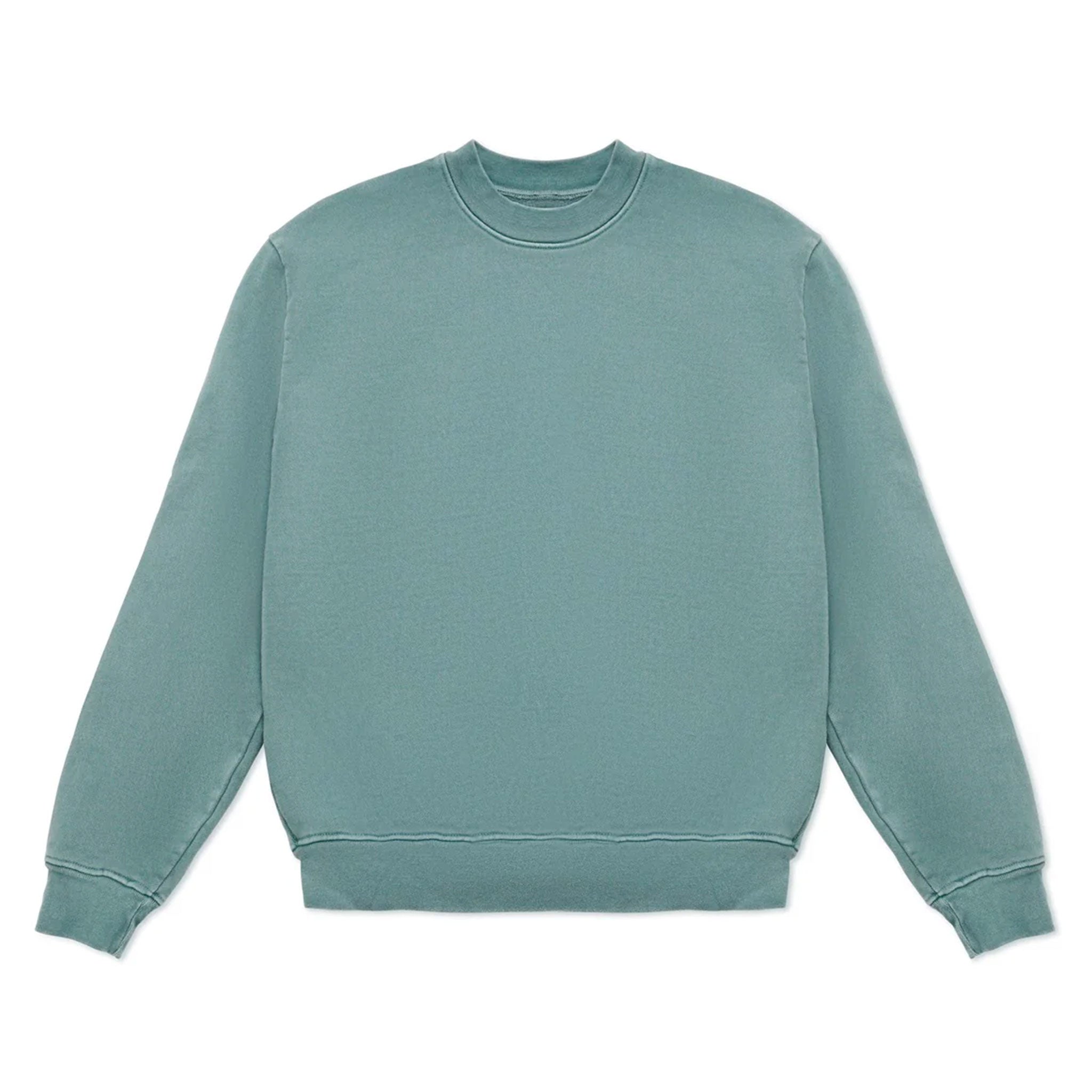 Premium 15oz Heavyweight Cotton Fleece Crewneck Sweatshirt - Oversized Drop Shoulder Design
