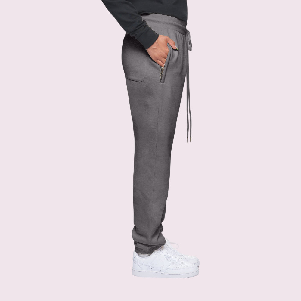 Diamond 14oz French Terry Joggers with YKK Zippered Pockets