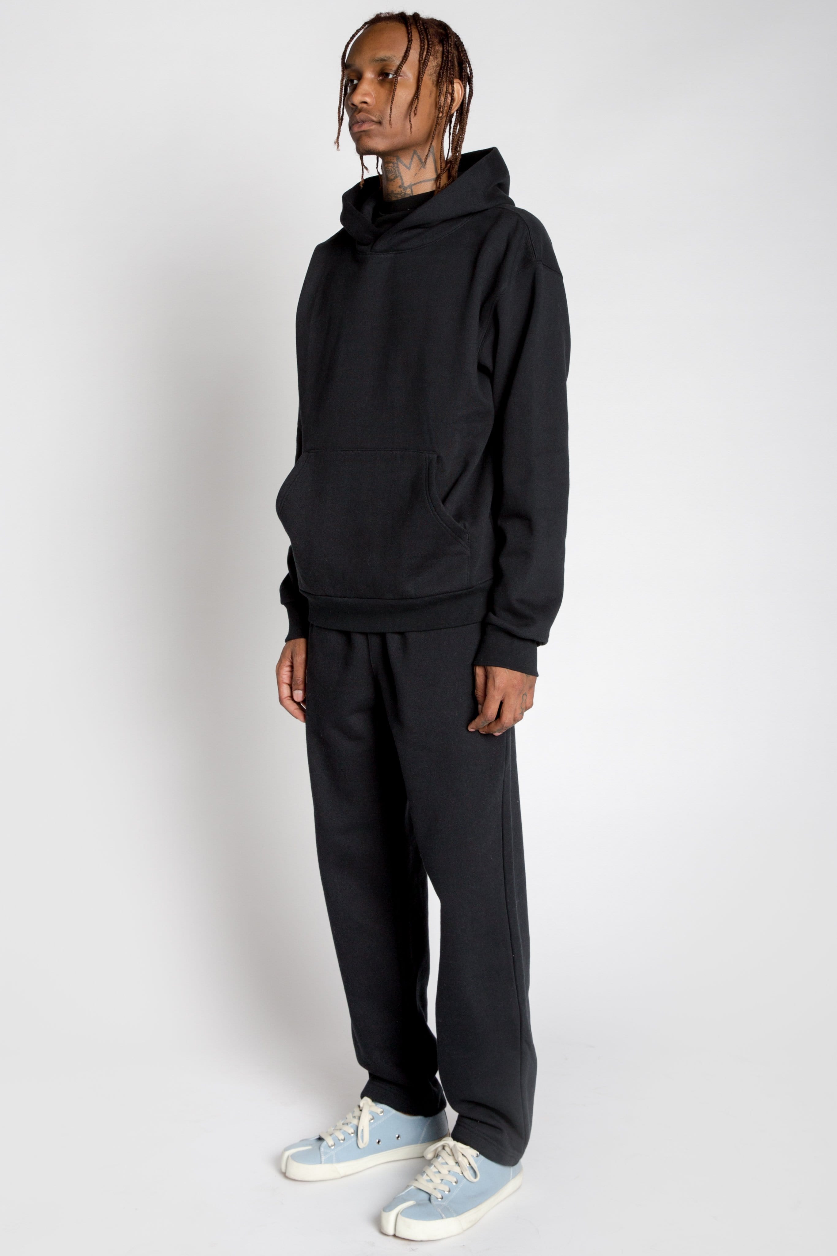 Heavyweight 16oz Organic Cotton Hoodie with Kangaroo Pocket, Durable