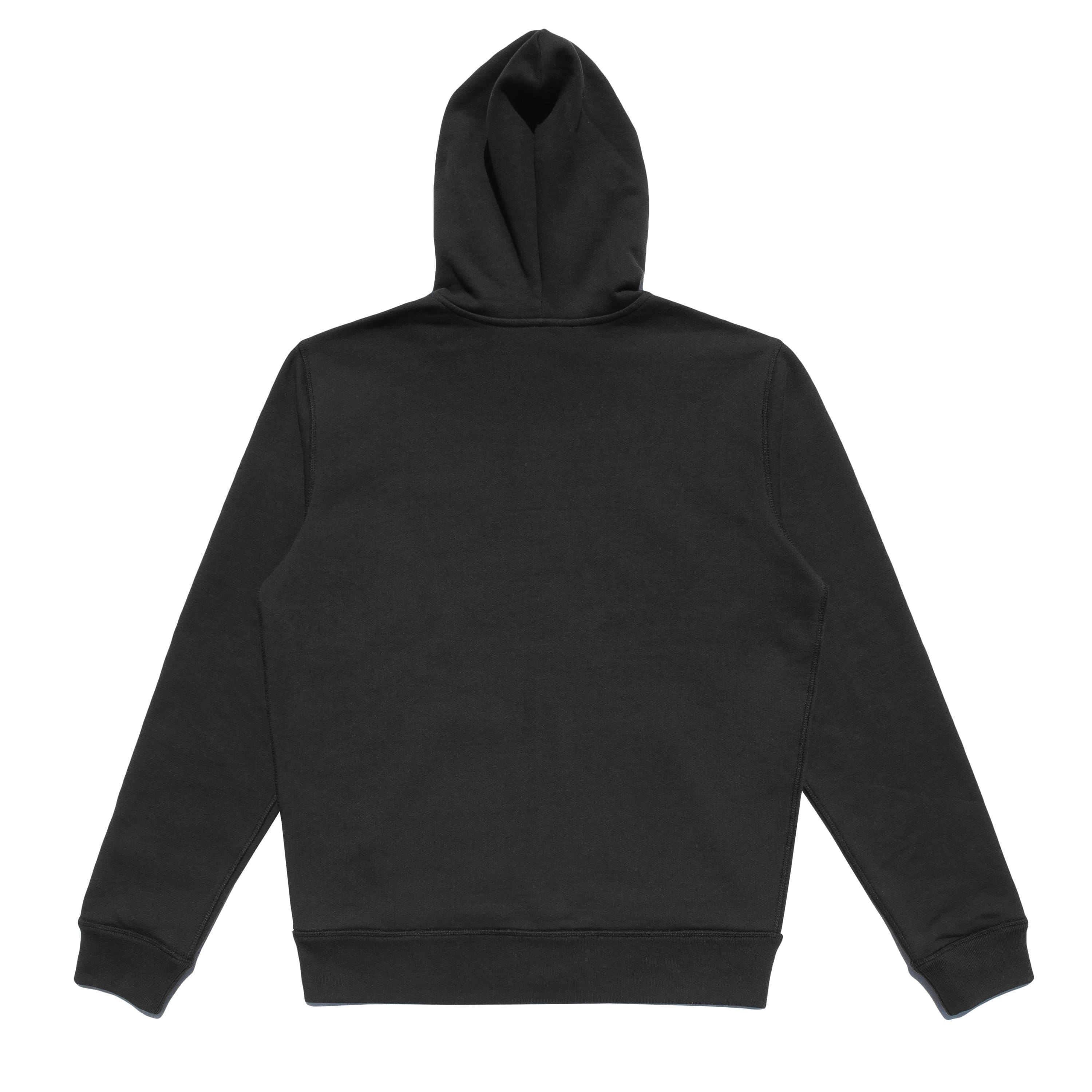 Full Zip Body Bag Hoodie Heavyweight Cotton-Blend Chrome Zipper