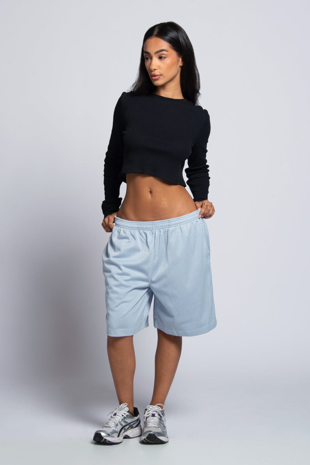 Premium 200 GSM Mesh Athletic Shorts with Zippered Pocket & 8-inch Inseam