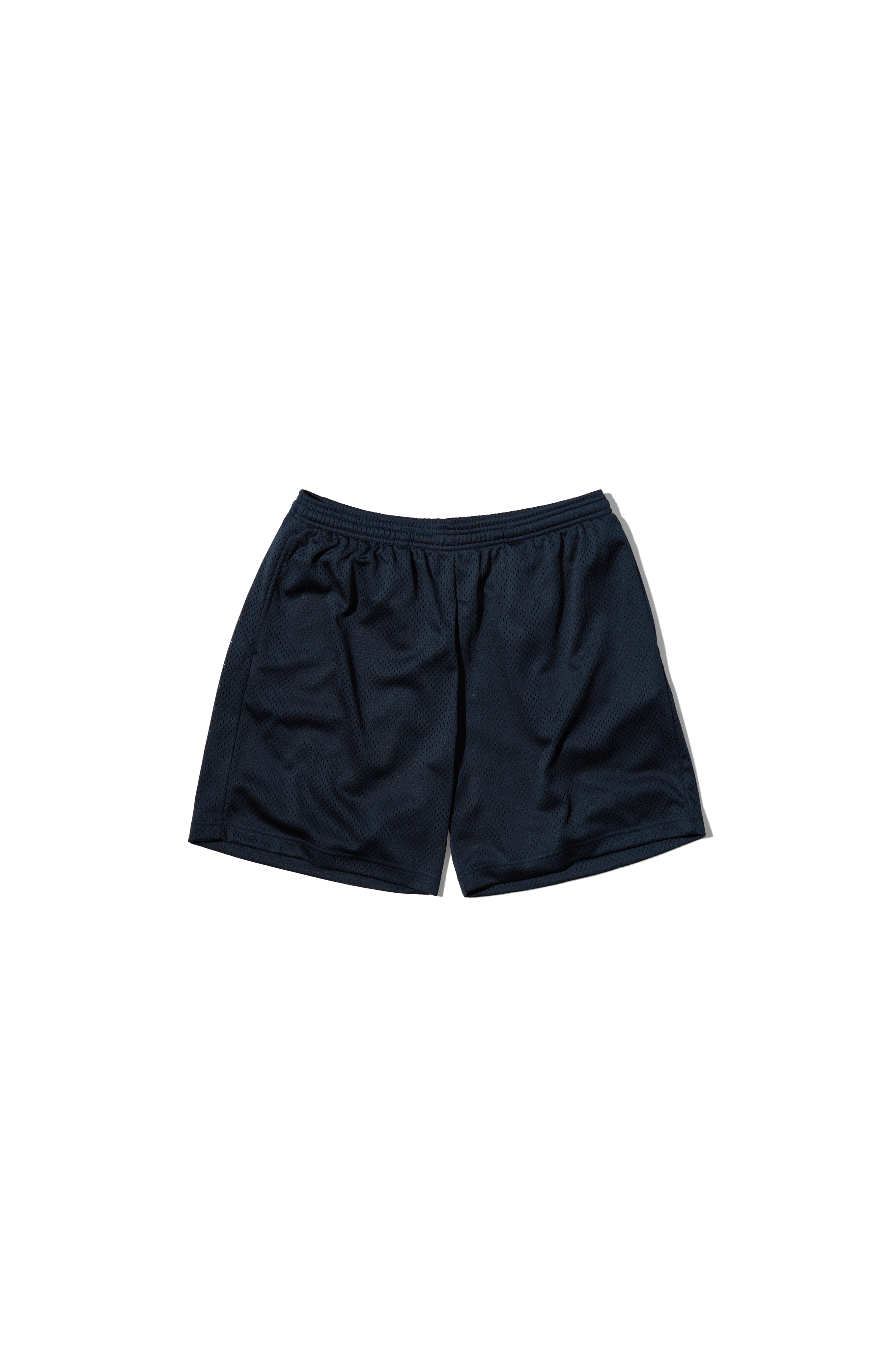 Premium 200 GSM Mesh Athletic Shorts with Zippered Pocket & 8-inch Inseam