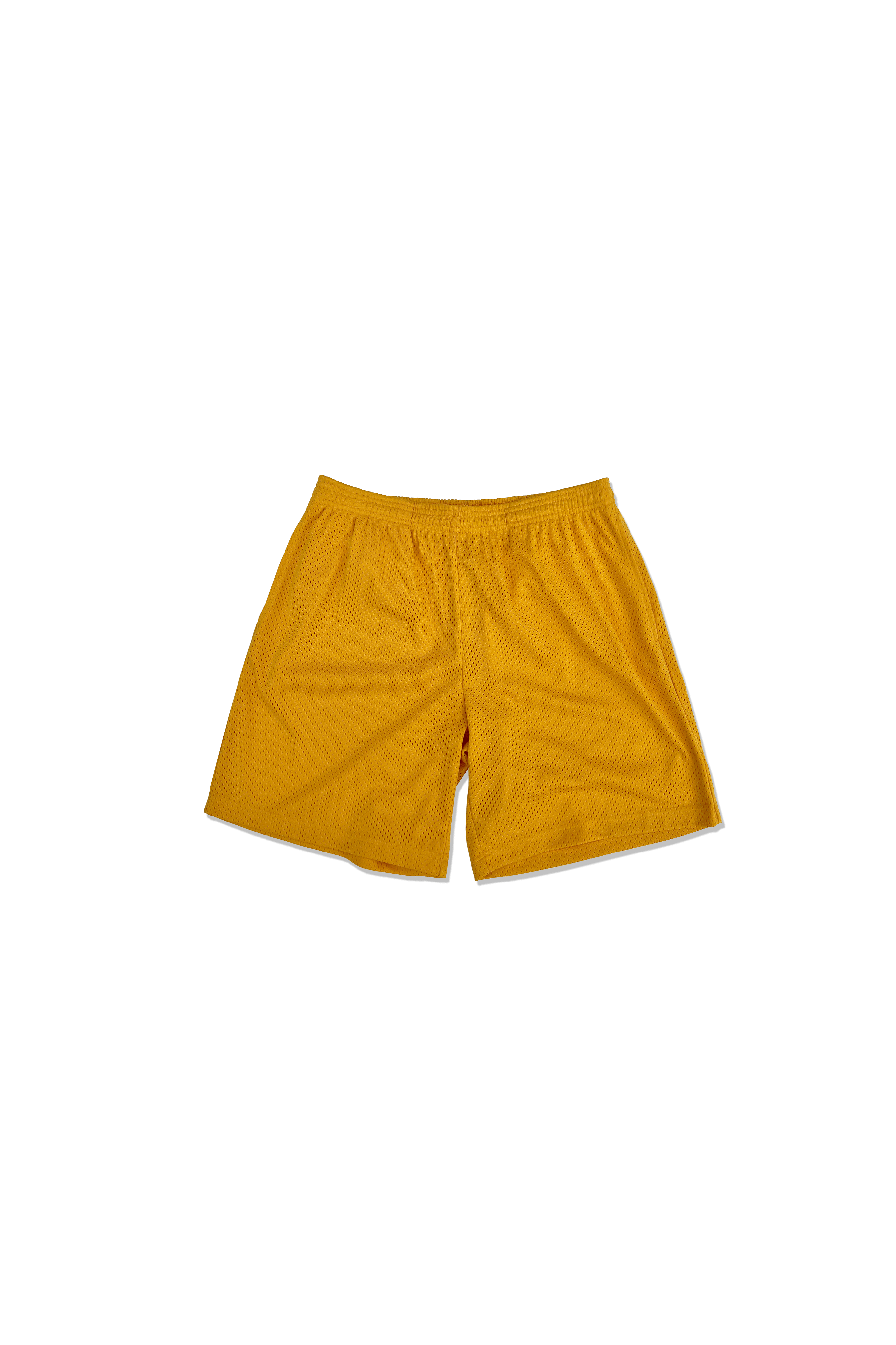 Premium 200 GSM Mesh Athletic Shorts with Zippered Pocket & 8-inch Inseam