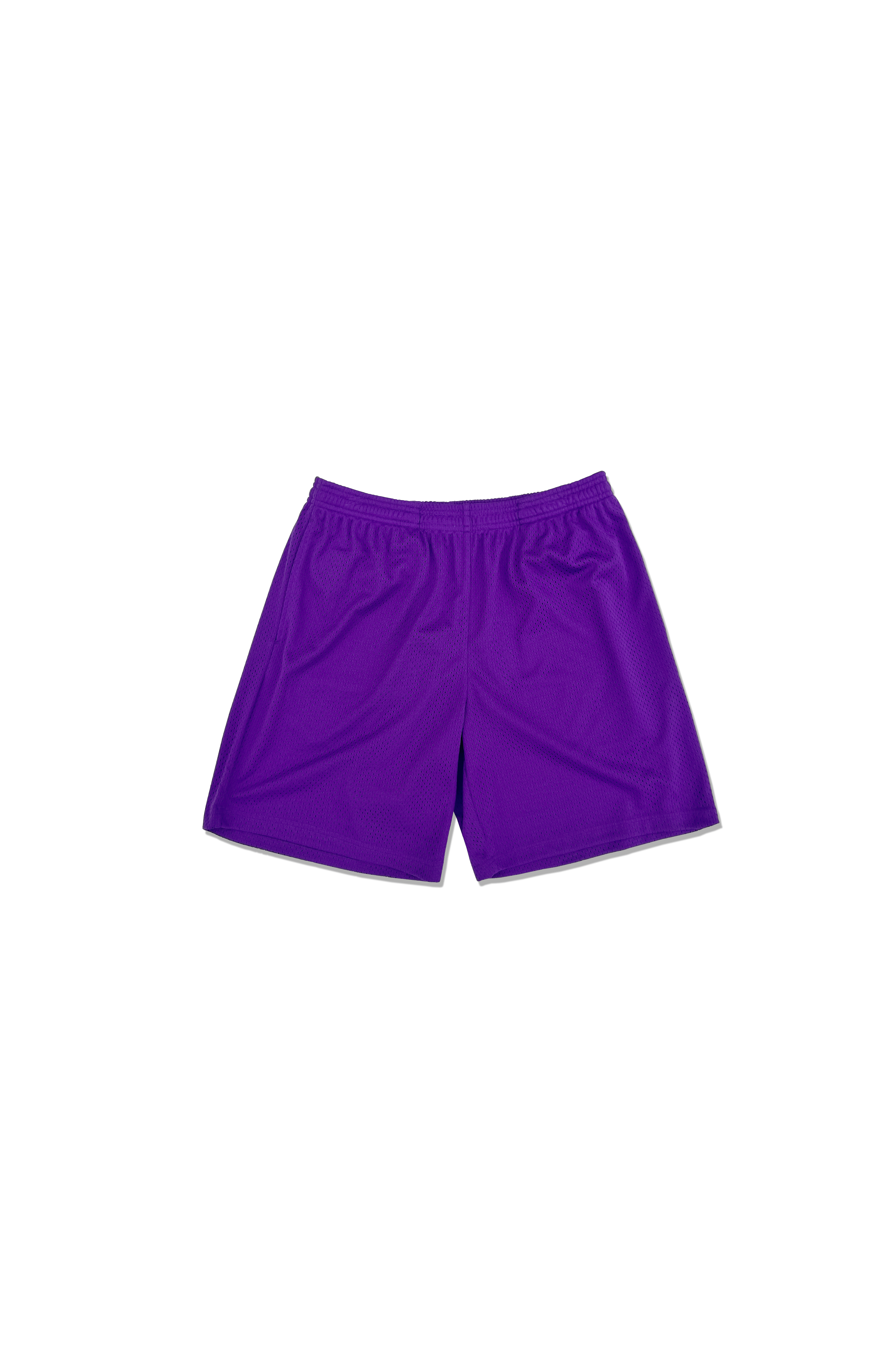 Premium 200 GSM Mesh Athletic Shorts with Zippered Pocket & 8-inch Inseam