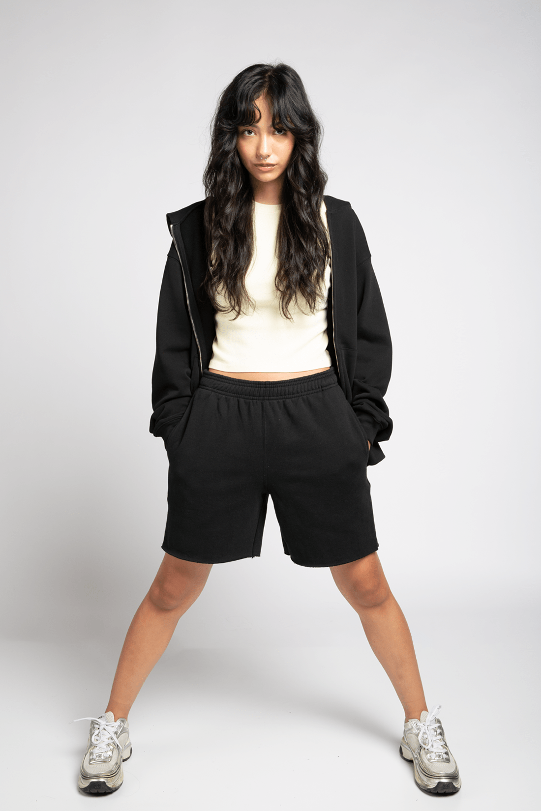 MADE Recess 6-Inch Inseam Heavyweight Cotton Sweatshorts with Zipper Pocket