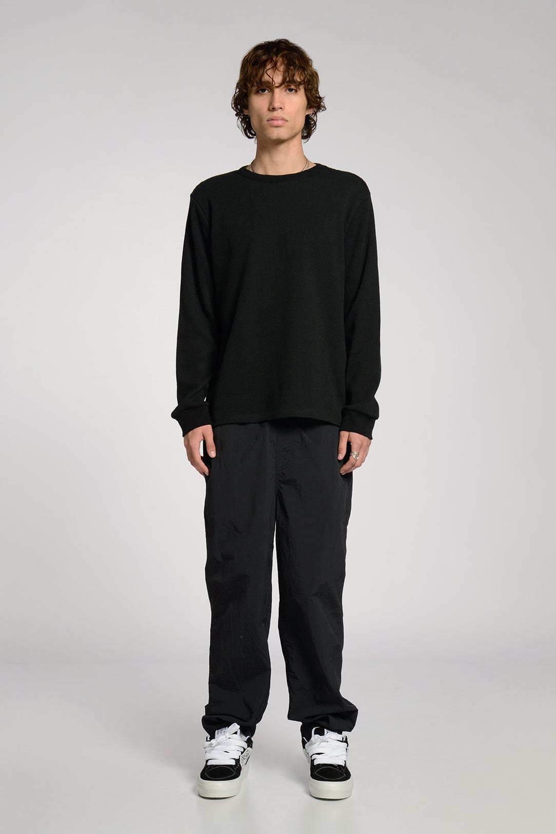 Heavyweight Waffle Thermal Longsleeve Base Layer 100% Cotton Preshrunk