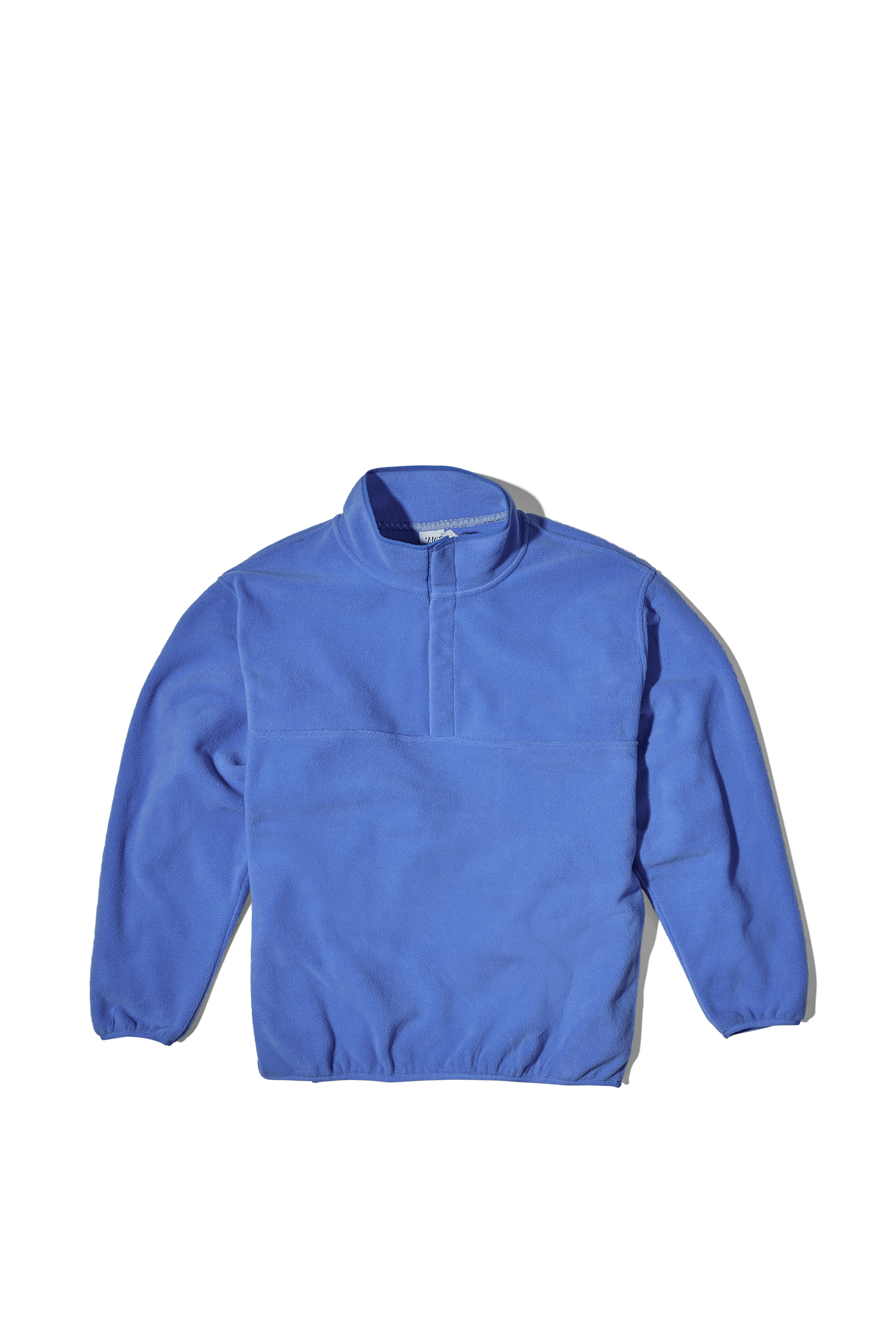 Insulated Polar Fleece Pullover with Hidden Snaps, Deep Pockets