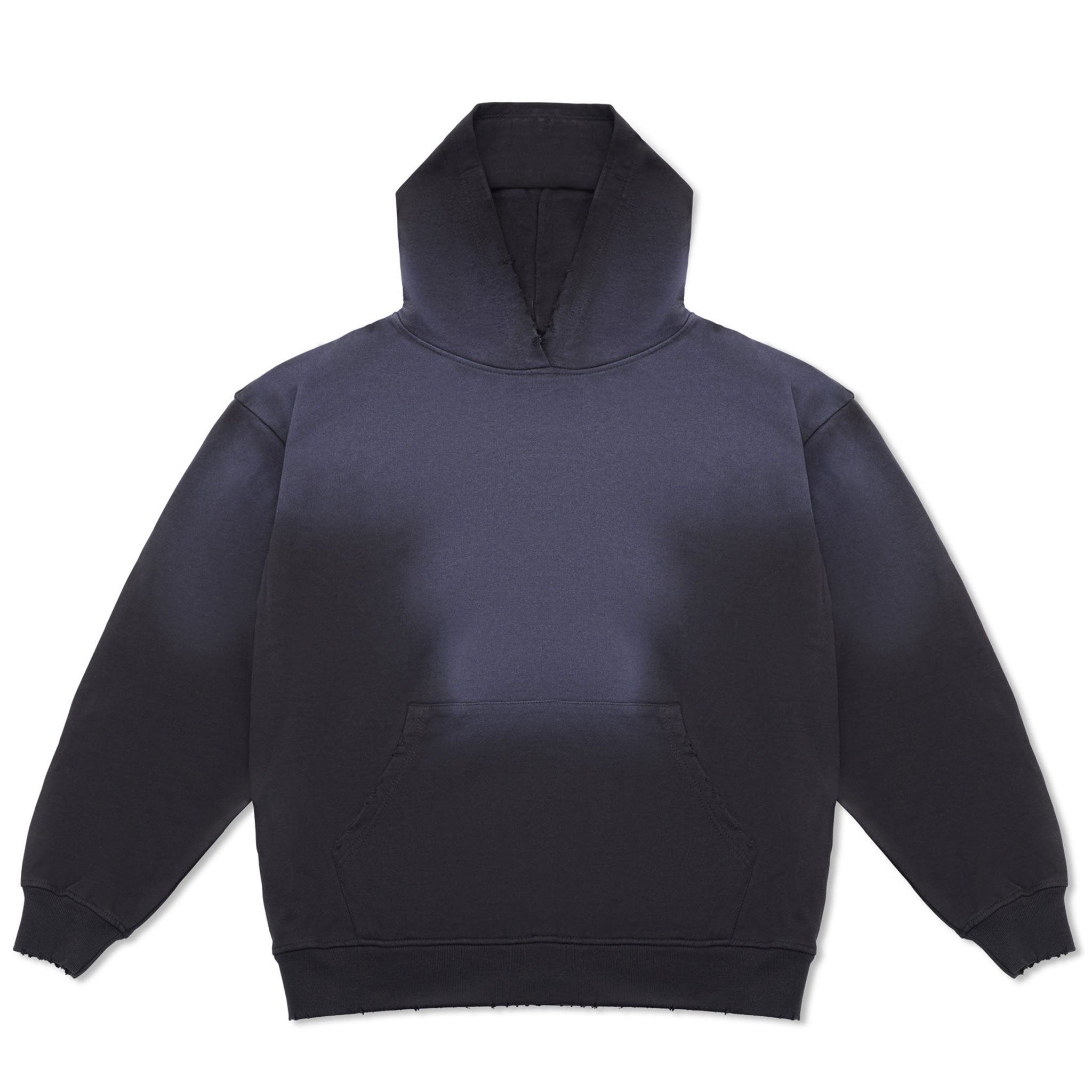 Cotton Collective 14oz Brushed Cotton Oversized Hoodie with Vintage Edges