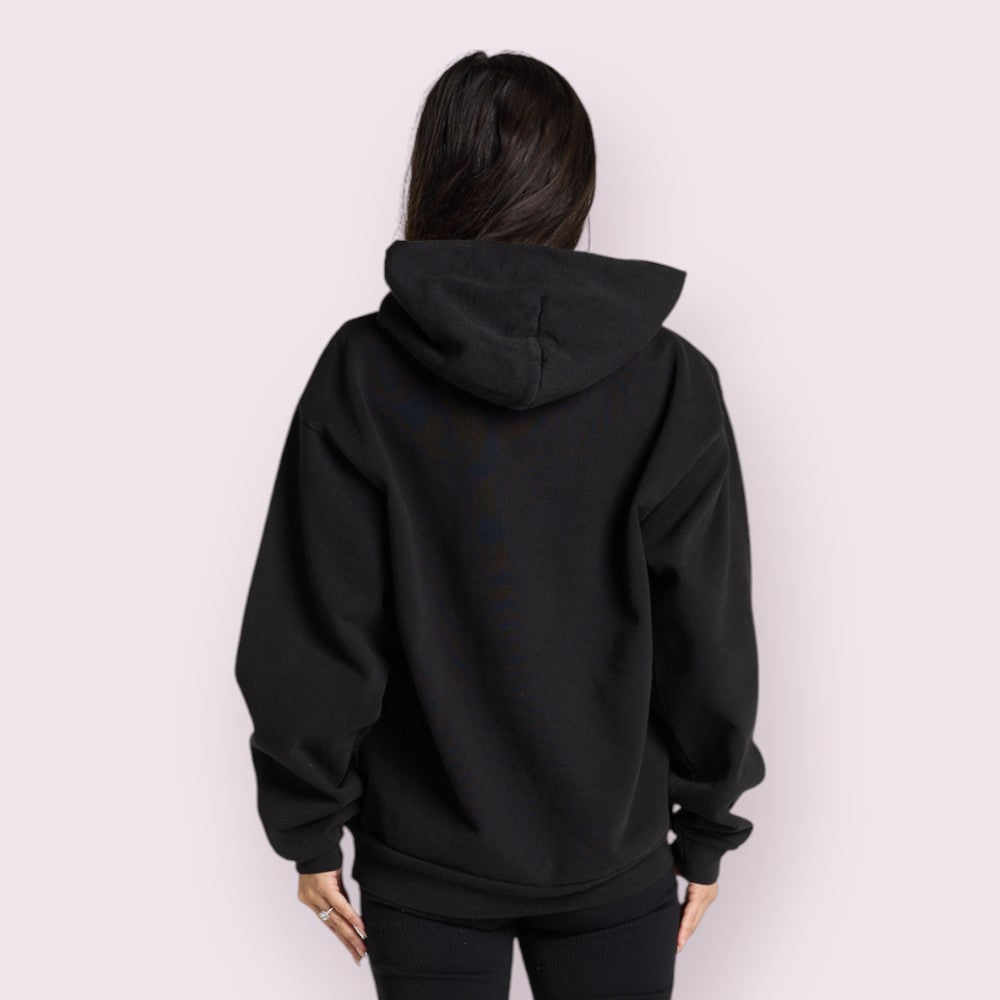 DOV Heavyweight Garment-Dyed Cotton Unisex Hoodie Shrink-Free Spacious Fit