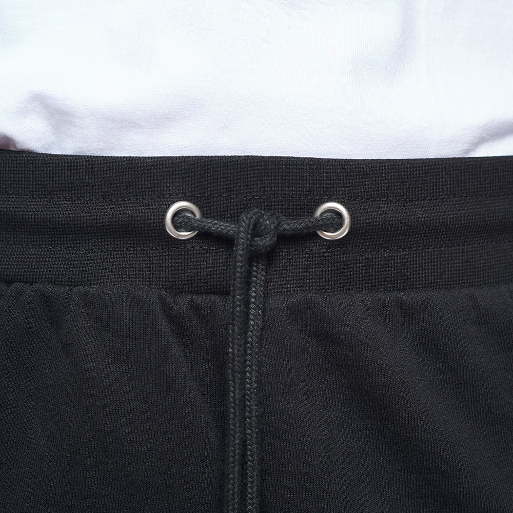 Diamond Max-Weight French Terry Shorts with Zipper Pockets Metal Drawcord