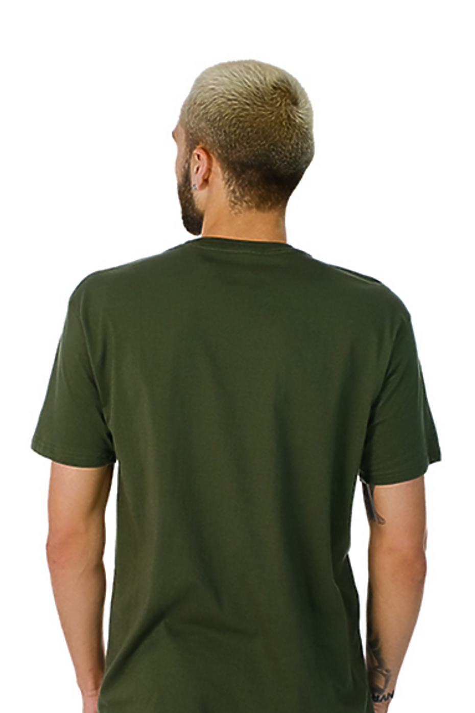 Premium Ringspun Cotton Crew Neck Short Sleeve Tee, Pre-Shrunk