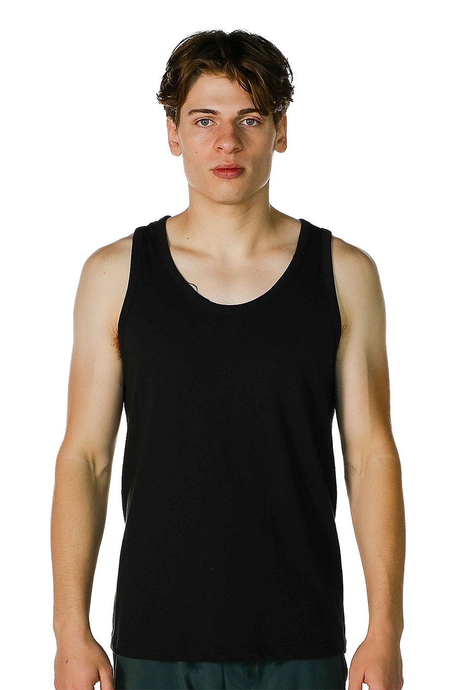 Premium Ring-Spun Combed Cotton Tank Top Breathable Durable Preshrunk Staple