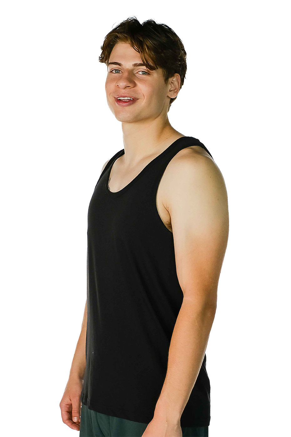 Premium Ring-Spun Combed Cotton Tank Top Breathable Durable Preshrunk Staple