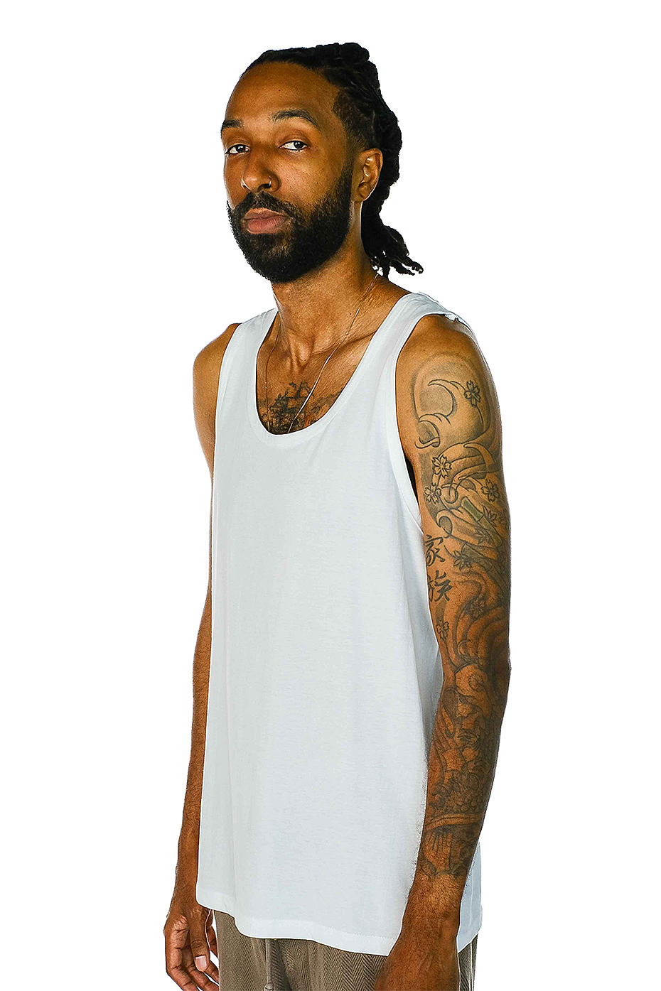 Premium Ring-Spun Combed Cotton Tank Top Breathable Durable Preshrunk Staple