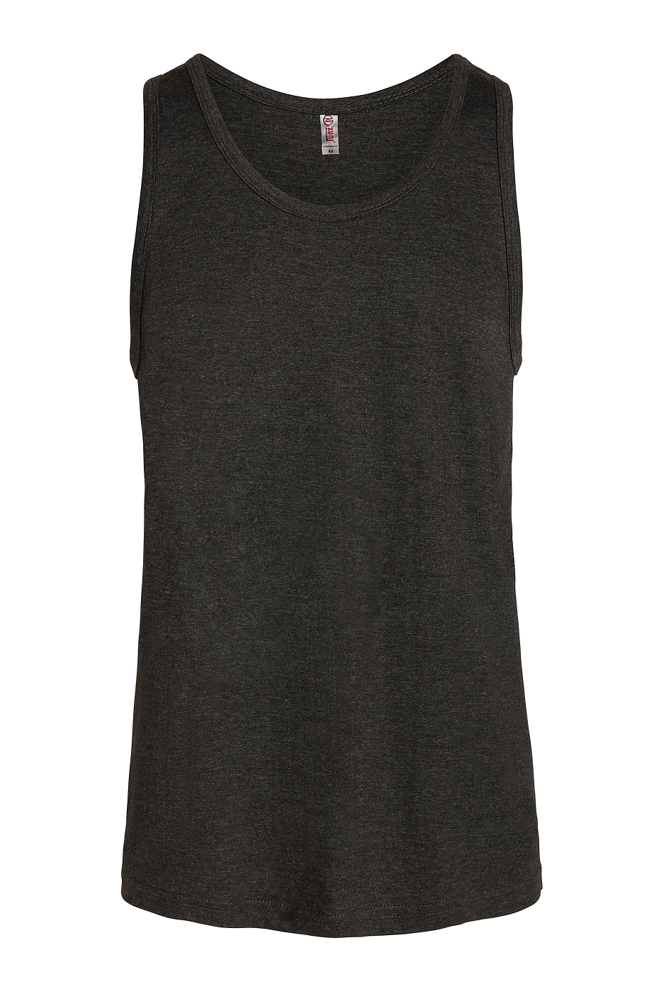Premium Heather Tank Top - Lightweight Cotton-Poly Blend, Relaxed Fit