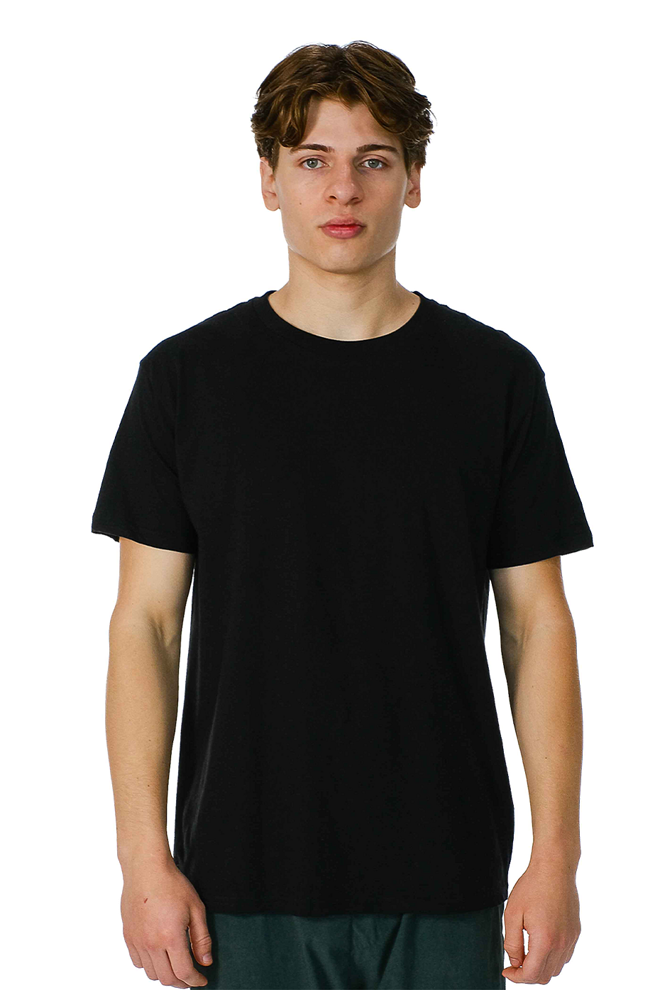 Classic Short Sleeve Crewneck Tee, 100% Ring-Spun Cotton, Pre-Shrunk